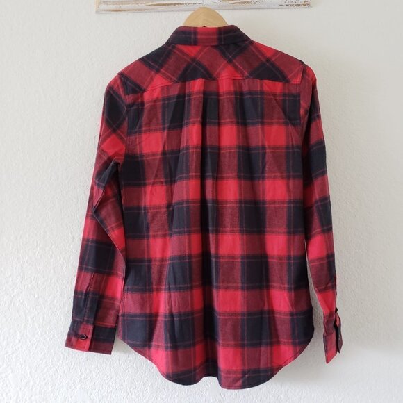 NWT - Weatherproof Vintage Ladies' Red and Black Flannel Shirt – Size S - Picture 5 of 6